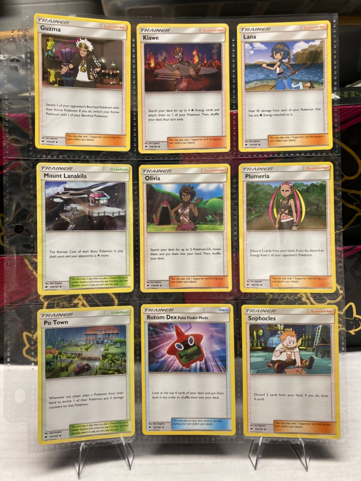 Pokemon TCG Burning Shadows Singles – Complete Your Set – Free Ship! NM/LP