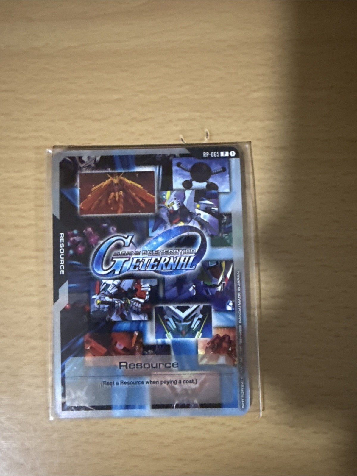 Gundam Card Game – Resource RP-065 | G Generation Eternal – Sealed!