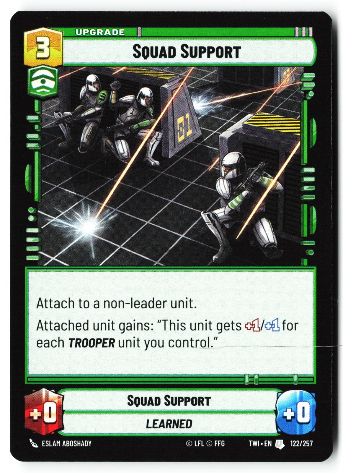 Star Wars Unlimited Squad Support TWI NM