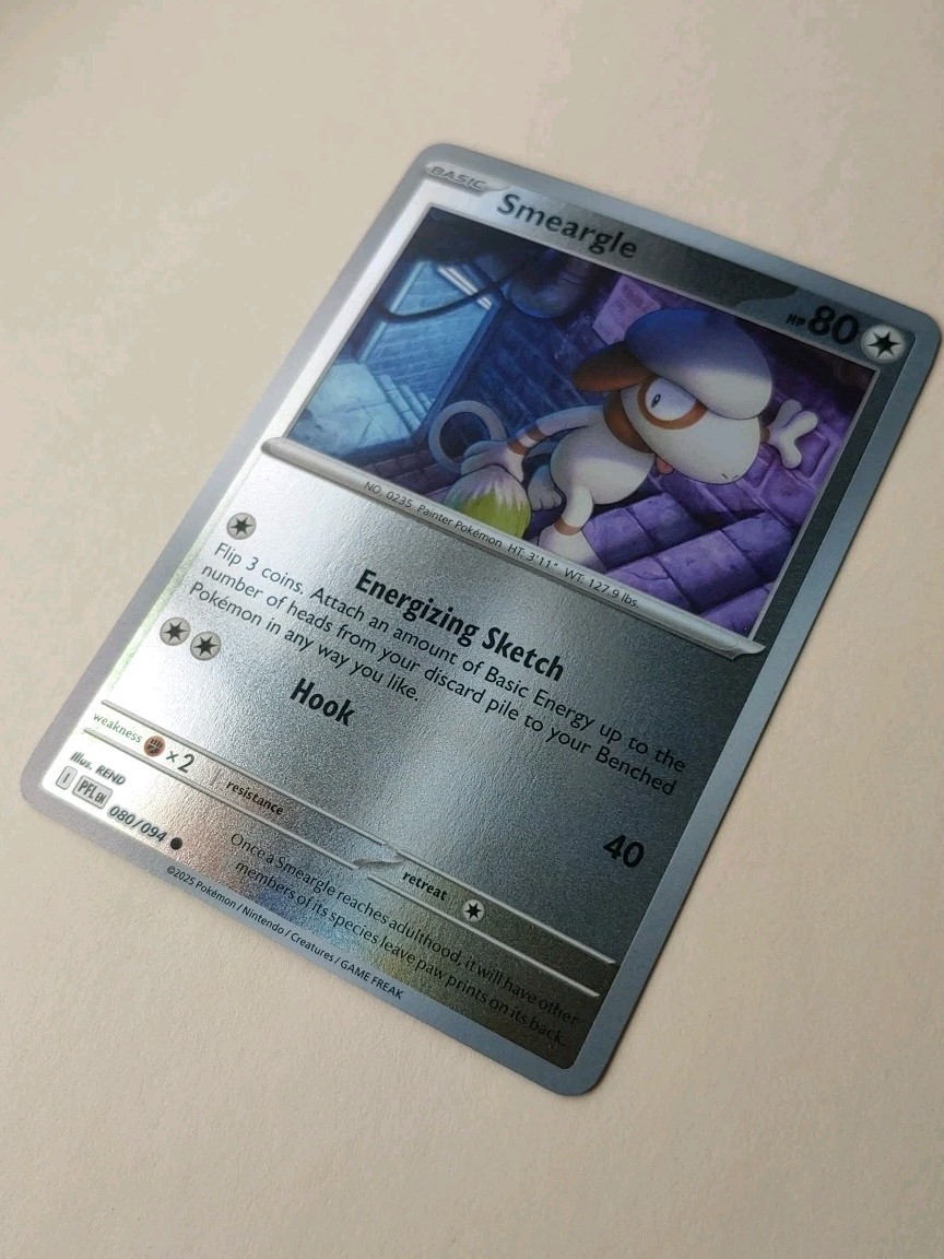 Smeargle 080/094 – Reverse Holo Pokémon TCG Phantasmal Flames – NM/LP