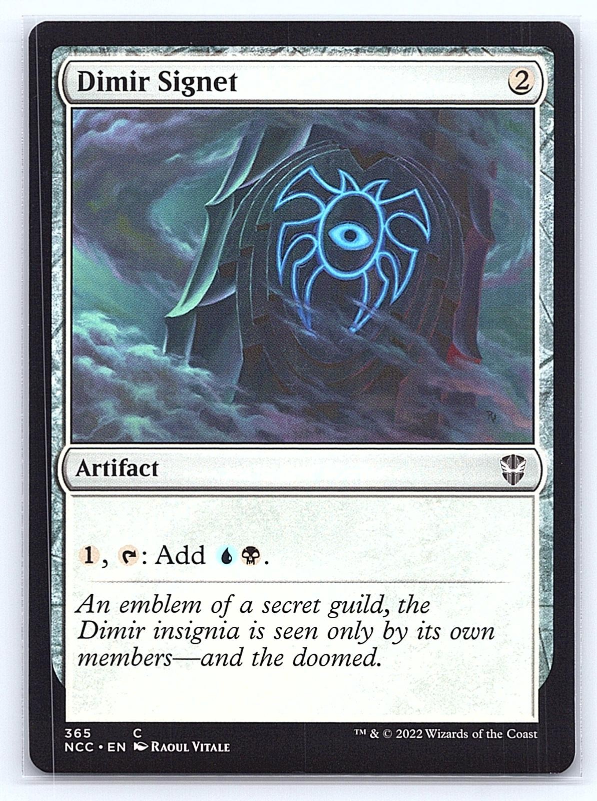 Dimir Signet 365 Commander: Streets of New Capenna Magic: The Gathering LP