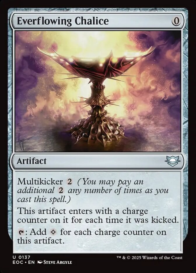 Everflowing Chalice – Edge of Eternities Commander – MTG