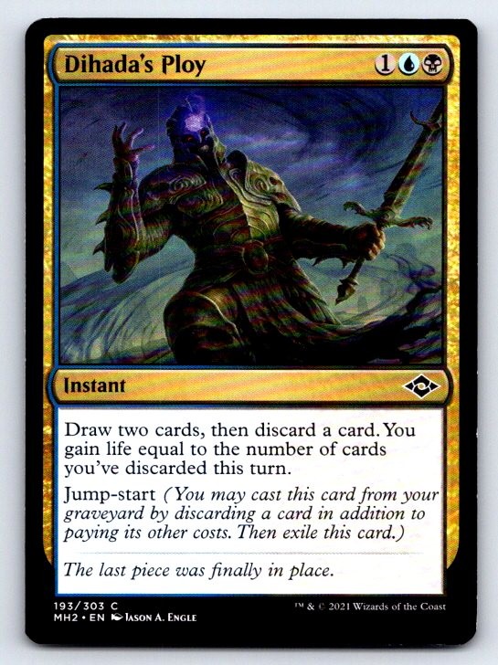 Dihada’s Ploy 193 Common Modern Horizons 2 Magic: The Gathering Lightly Played
