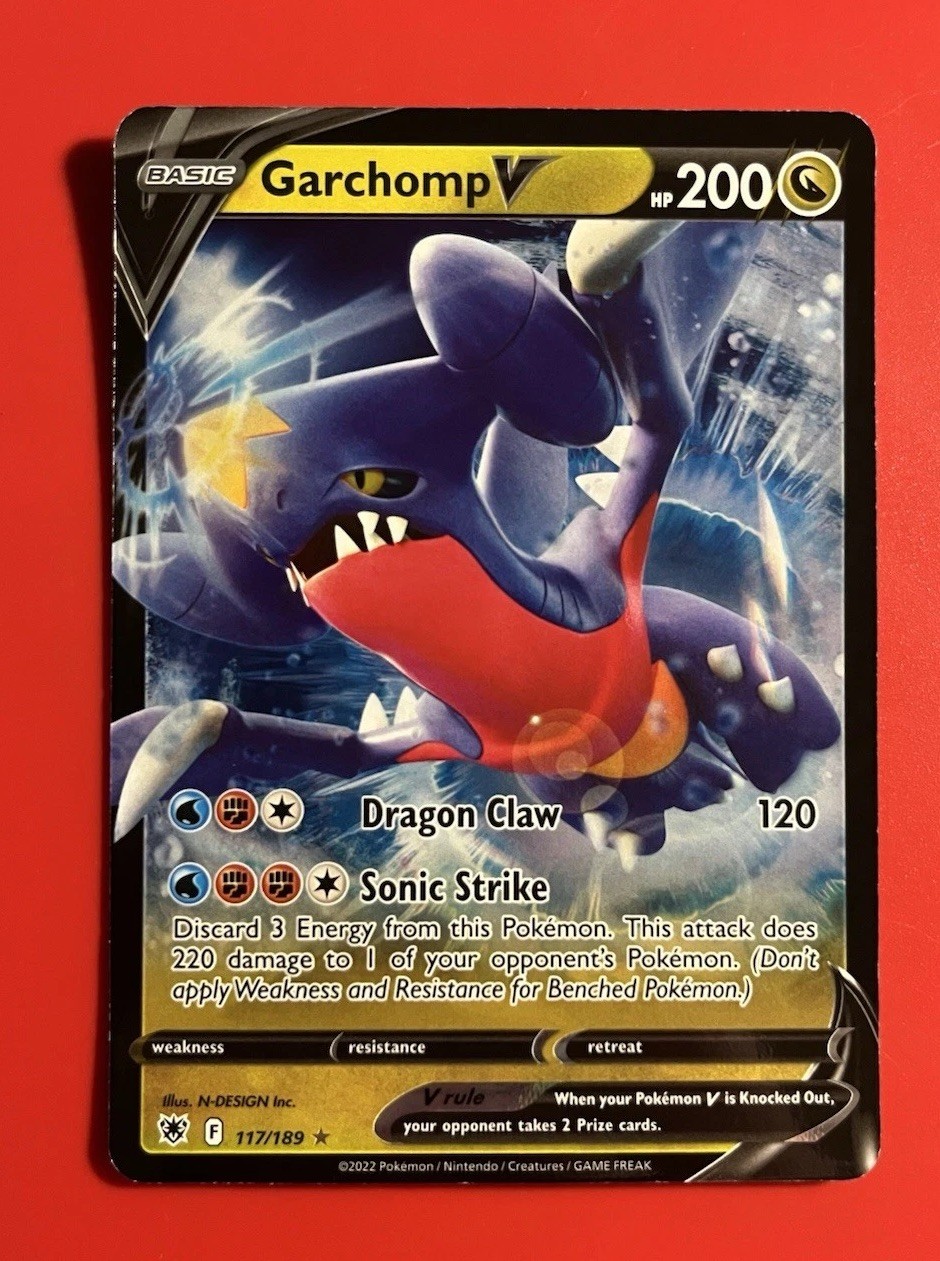 Pokémon TCG Garchomp Sword & Shield – Astral Radiance 117/189 Holo Ultra Rare