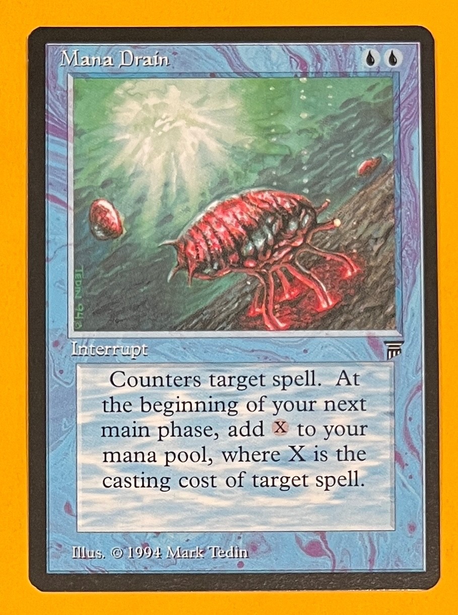 MTG MANA DRAIN Legends (OldManMTG 013-941)