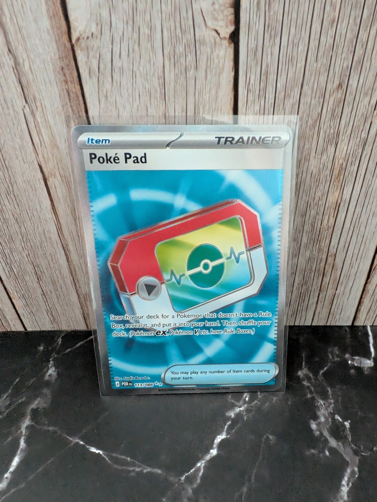 Pokémon TCG Poke Pad Perfect Order 113/088 Ultra Rare Full Art Item Trainer