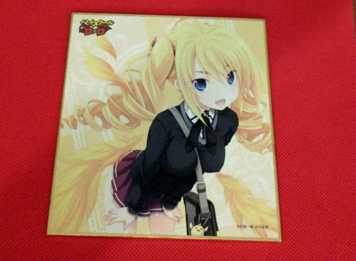High School DxD POP UP CORNER Ravel Phoenix Shikishi Rare