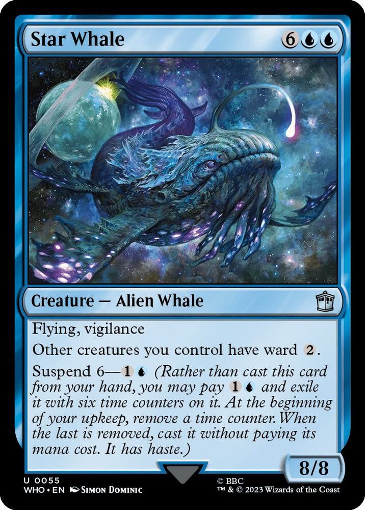 1x Star Whale – Universes Beyond: Doctor Who – NM – MTG
