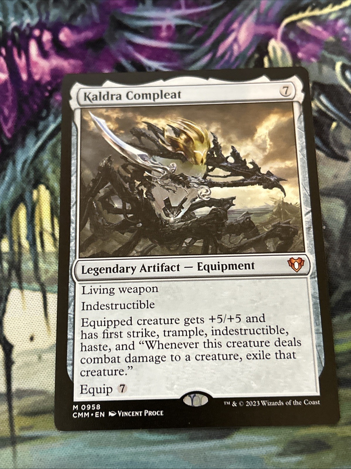 Kaldra Compleat Commander Masters Regular English Mythic #958