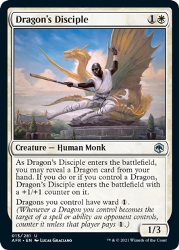 NM Foil – Dragon’s Disciple [AFR – 13] Adventures in the Forgotten Realms