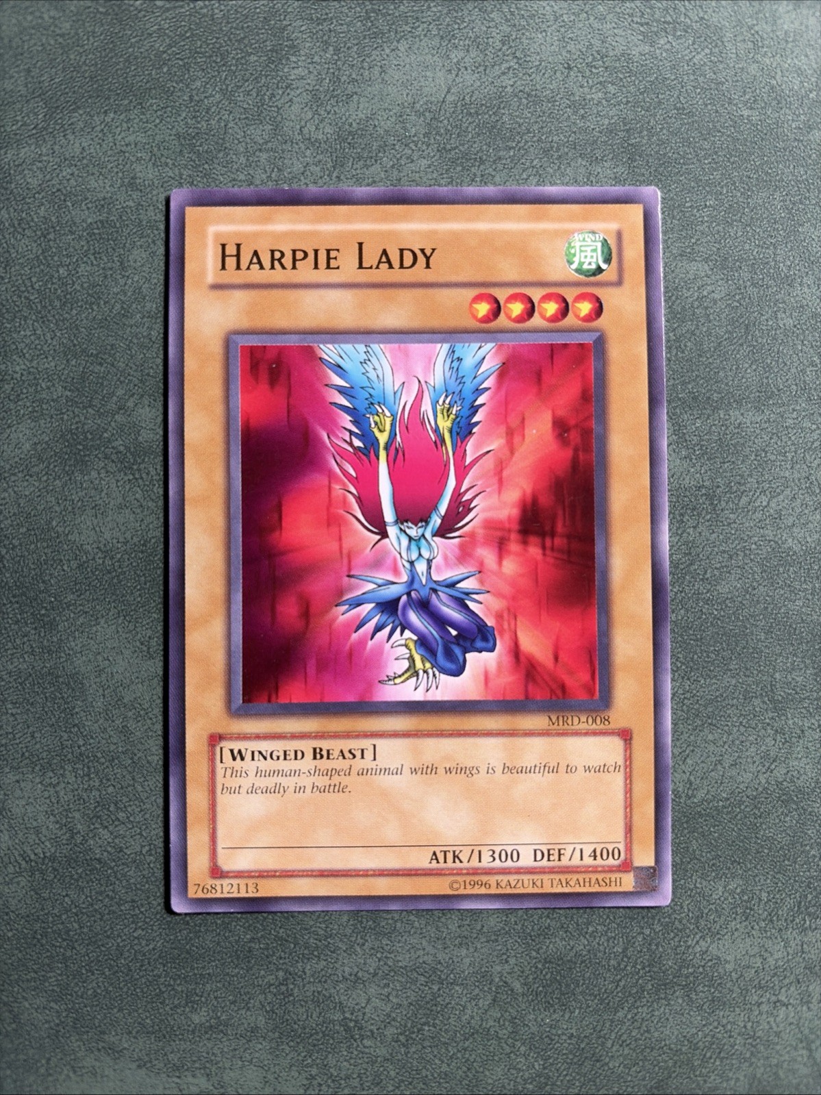 Yu-Gi-Oh! Harpie Lady Common OG Art Uncensored MRD-008 (First unlim Run) VLP