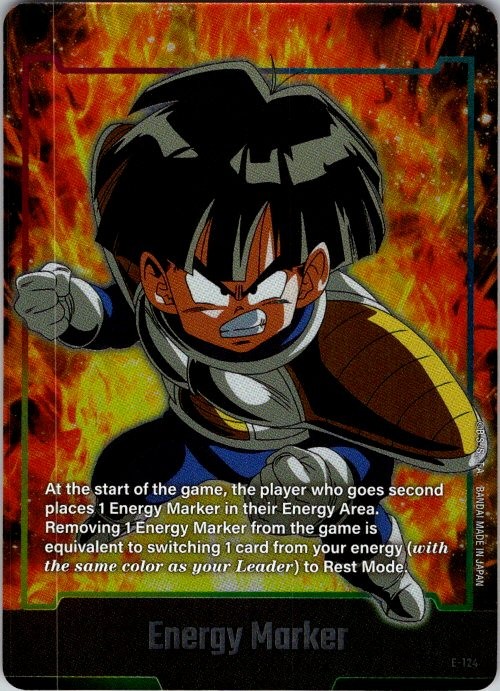 ENERGY MARKER (E-124) E-124 NONE DRAGON BALL SUPER HOLO NM DBSFW_EM][