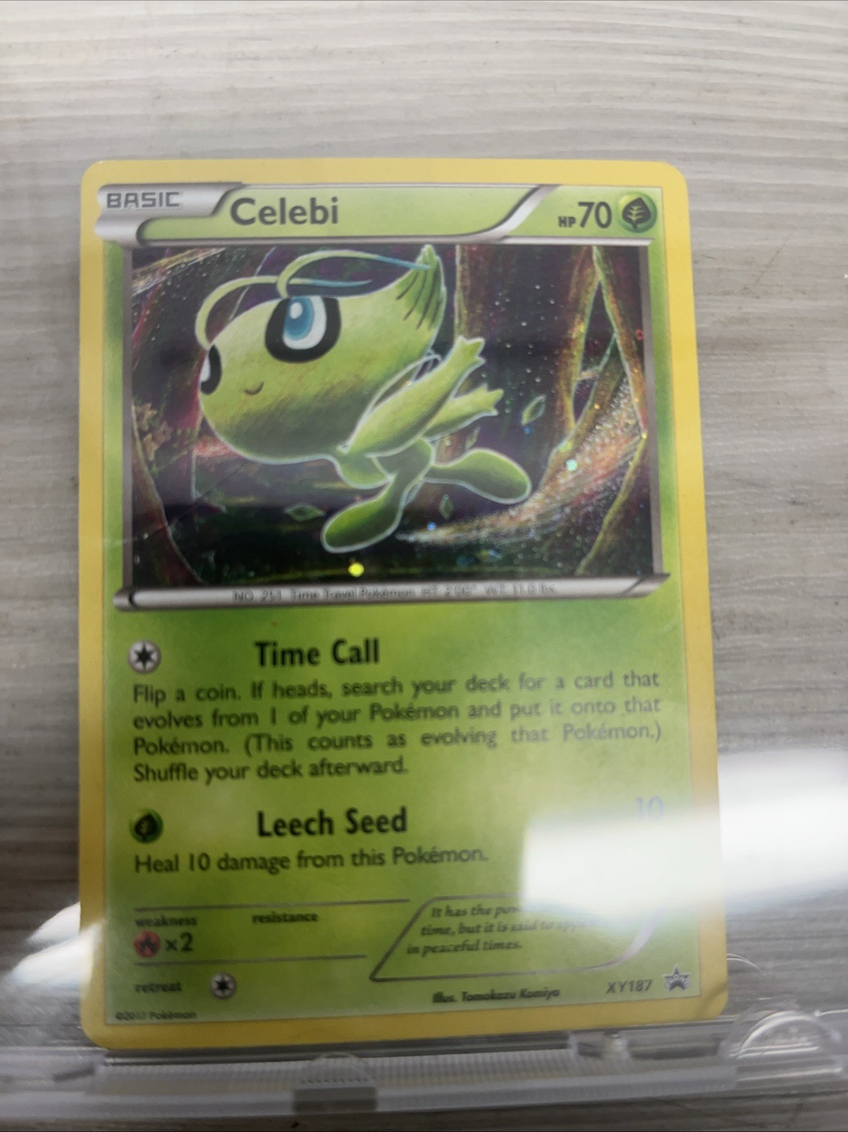 POKEMON TCG CELEBI XY187 XY PROMO!!
