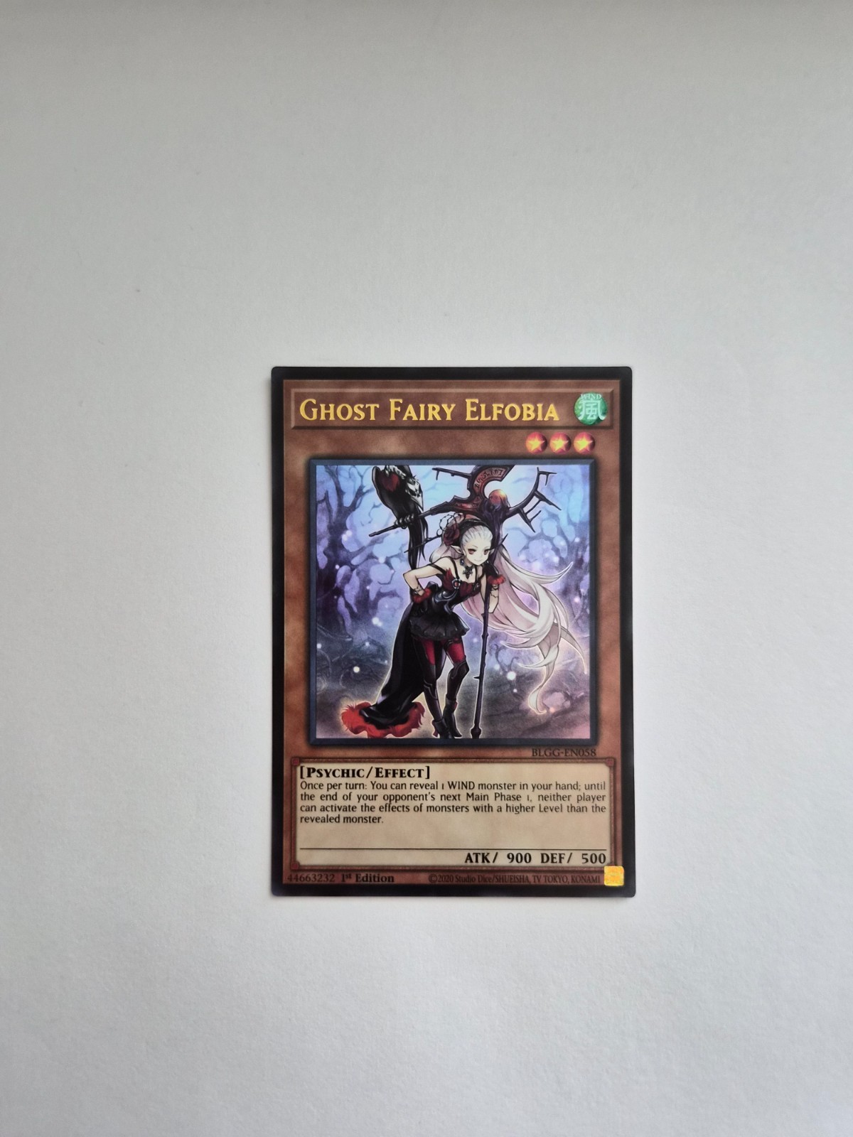 Yugioh: BOL Glorious Gallery – Ghost Fairy Elfobia (Ultra Rare) – BLGG-EN058