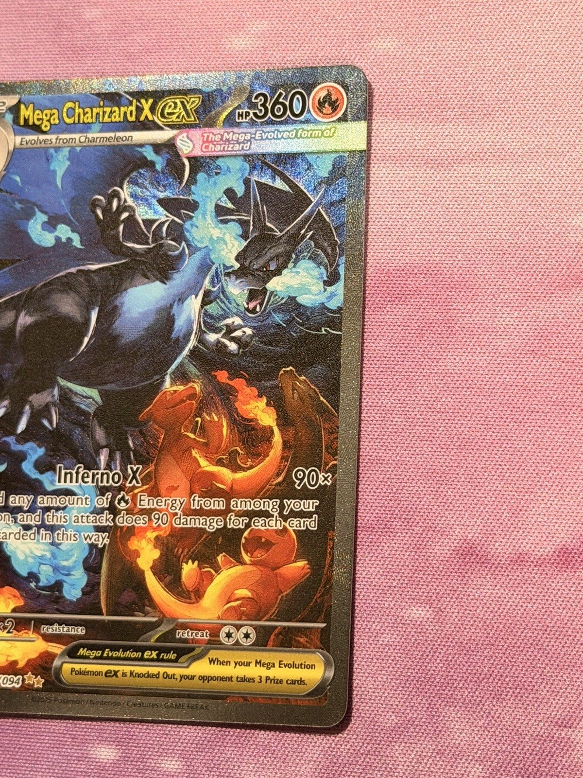 Mega Charizard X EX 125/094 SIR