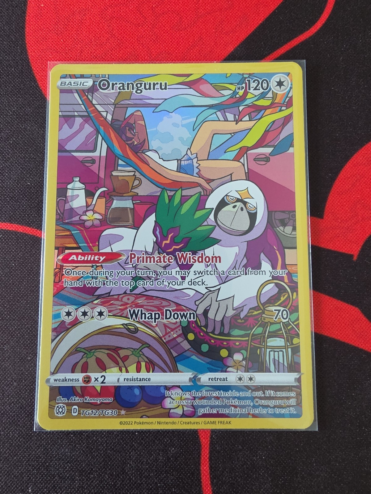 Oranguru TG12/TG30 Holo Brilliant Stars Trainer Gallery Pokemon NM/M