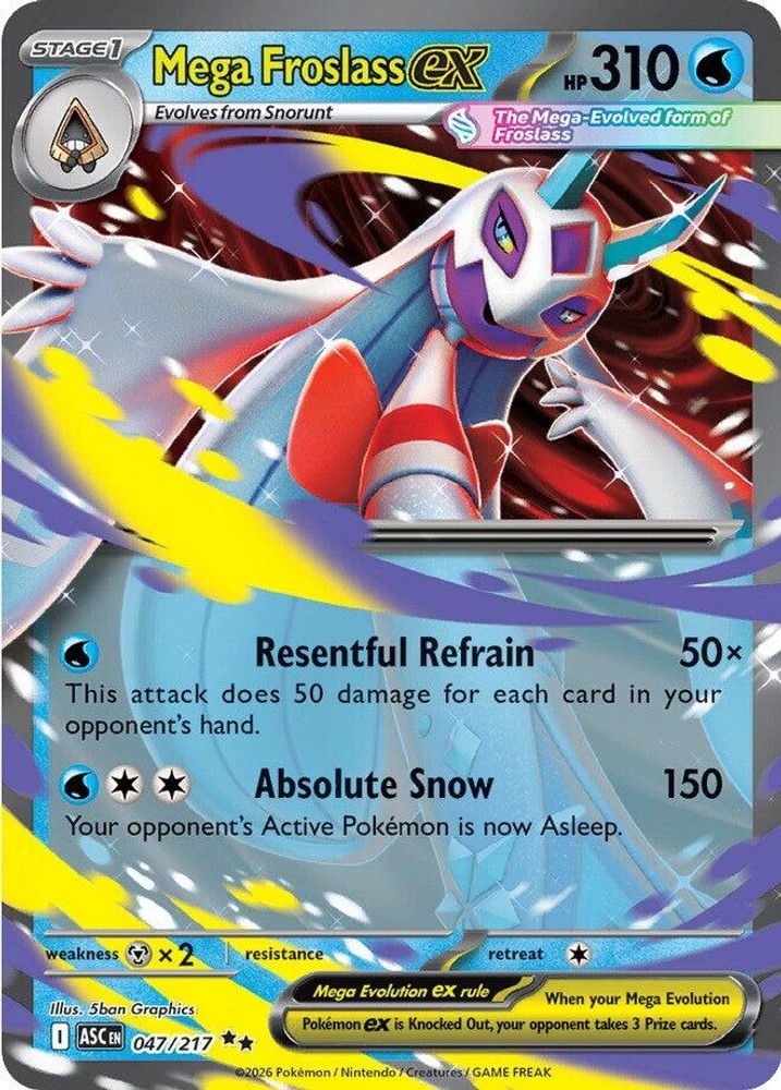 Mega Froslass ex – 047/217 047/217 ME: Ascended Heroes