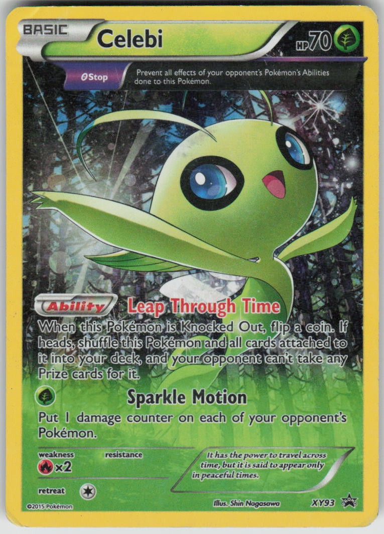 Pokemon Celebi – Holo Promo XY Promos XY93 HP