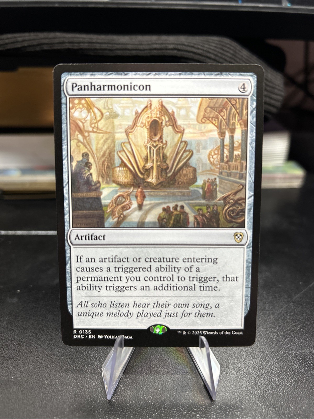 Panharmonicon DRC 0135-COMMANDER: Aetherdrift-Rare Regular-Magic MTG 2025 WOC NM