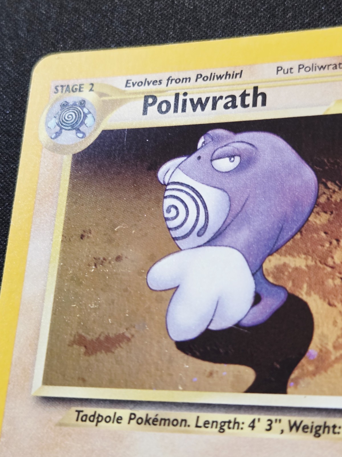 Poliwrath 9/75 Holo Rare Neo Discovery WoTC Pokemon Card 2001