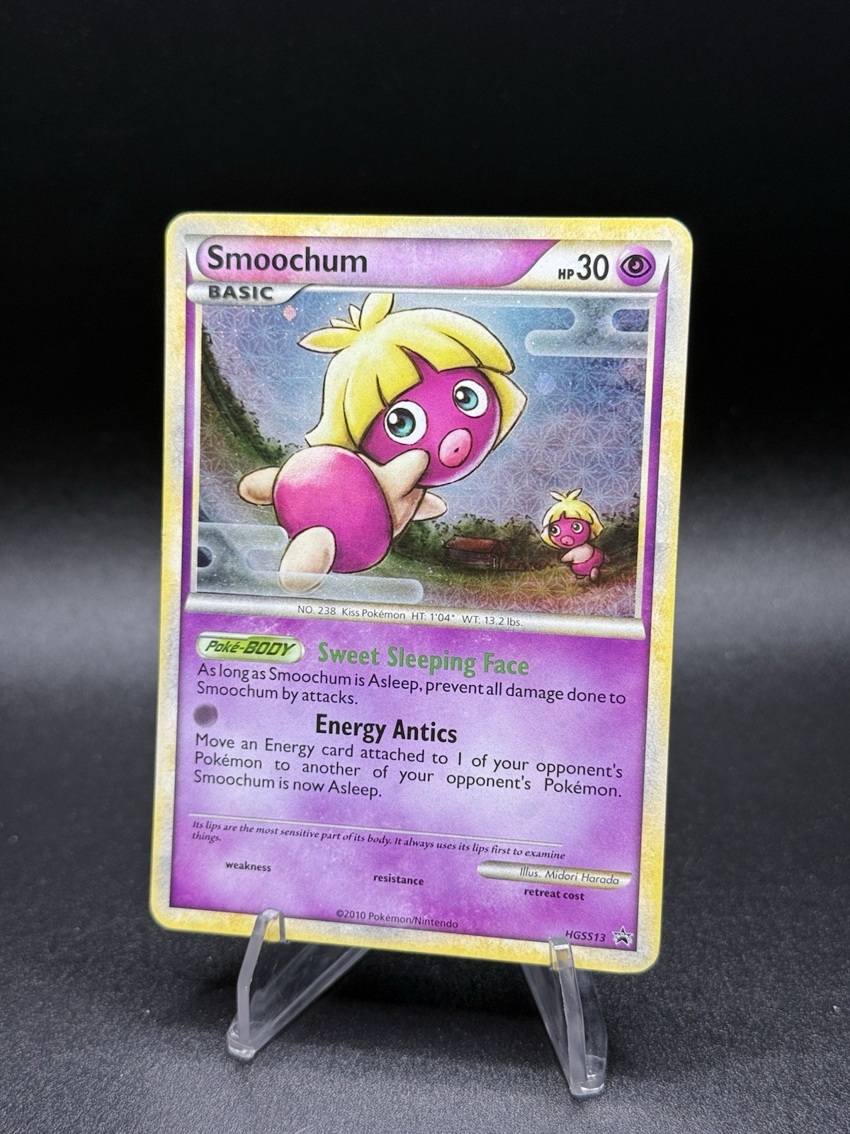 Pokemon Smoochum HGSS13 Hgss Holo