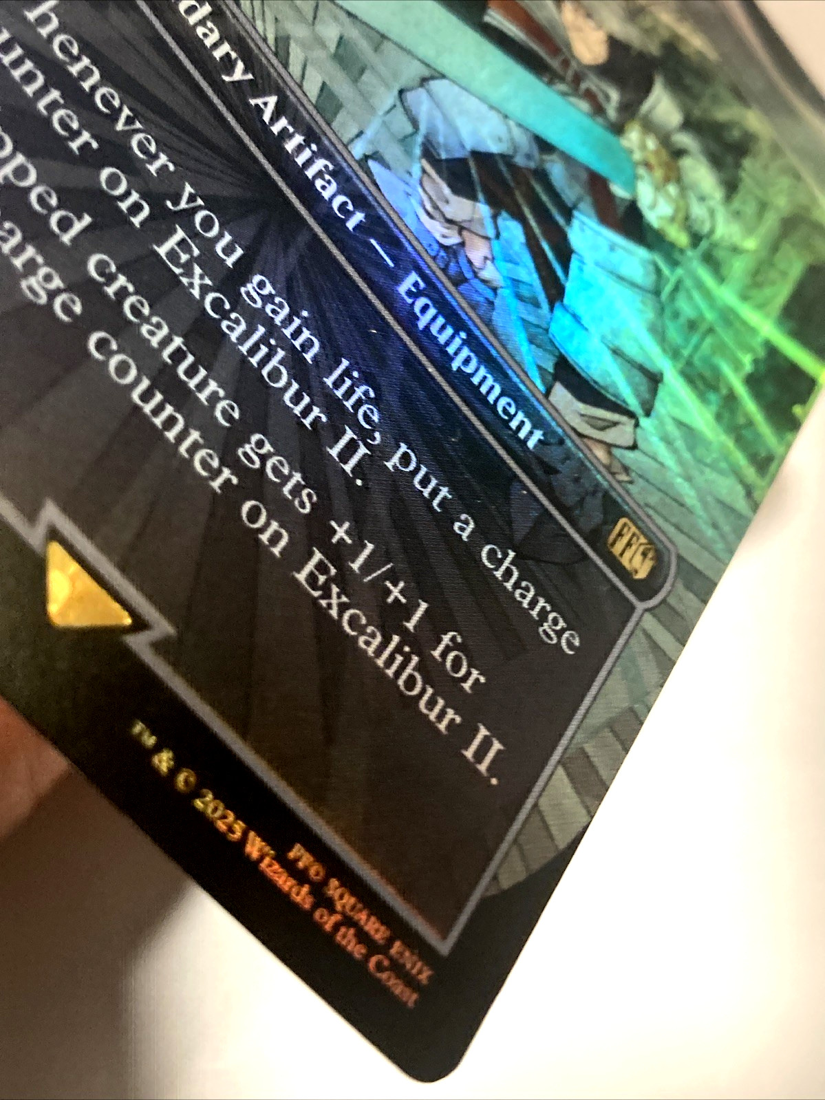 MTG Excalibur II (Borderless Foil) Final Fantasy 352 NM