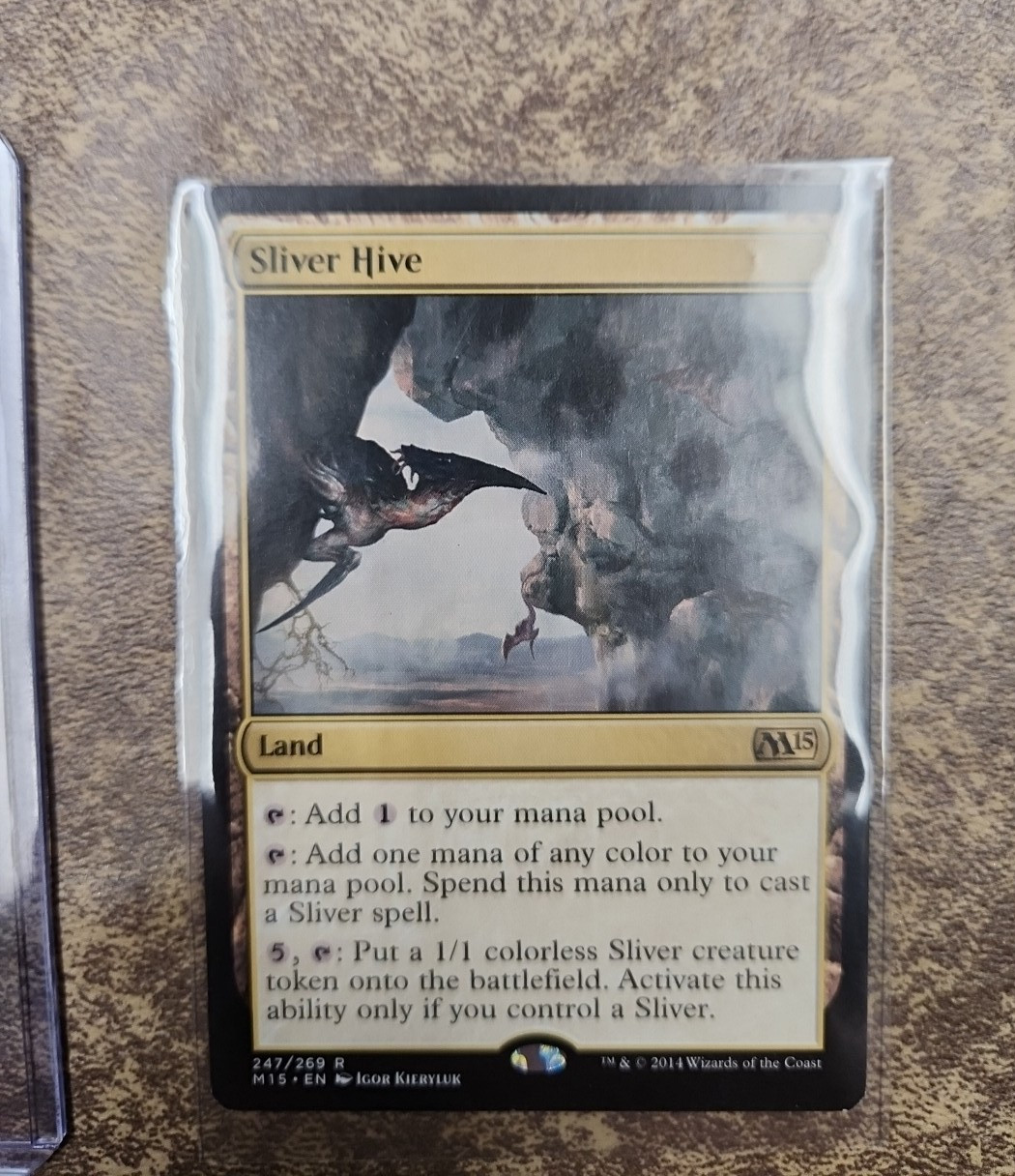 MTG Sliver Hive Core Set 2015 Good/Lightly Played Condition