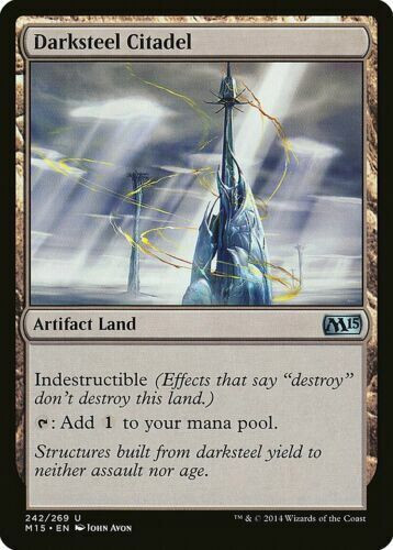 Darksteel Citadel 1x MtG Random Set Magic The Gathering Artifact Land LP CNY