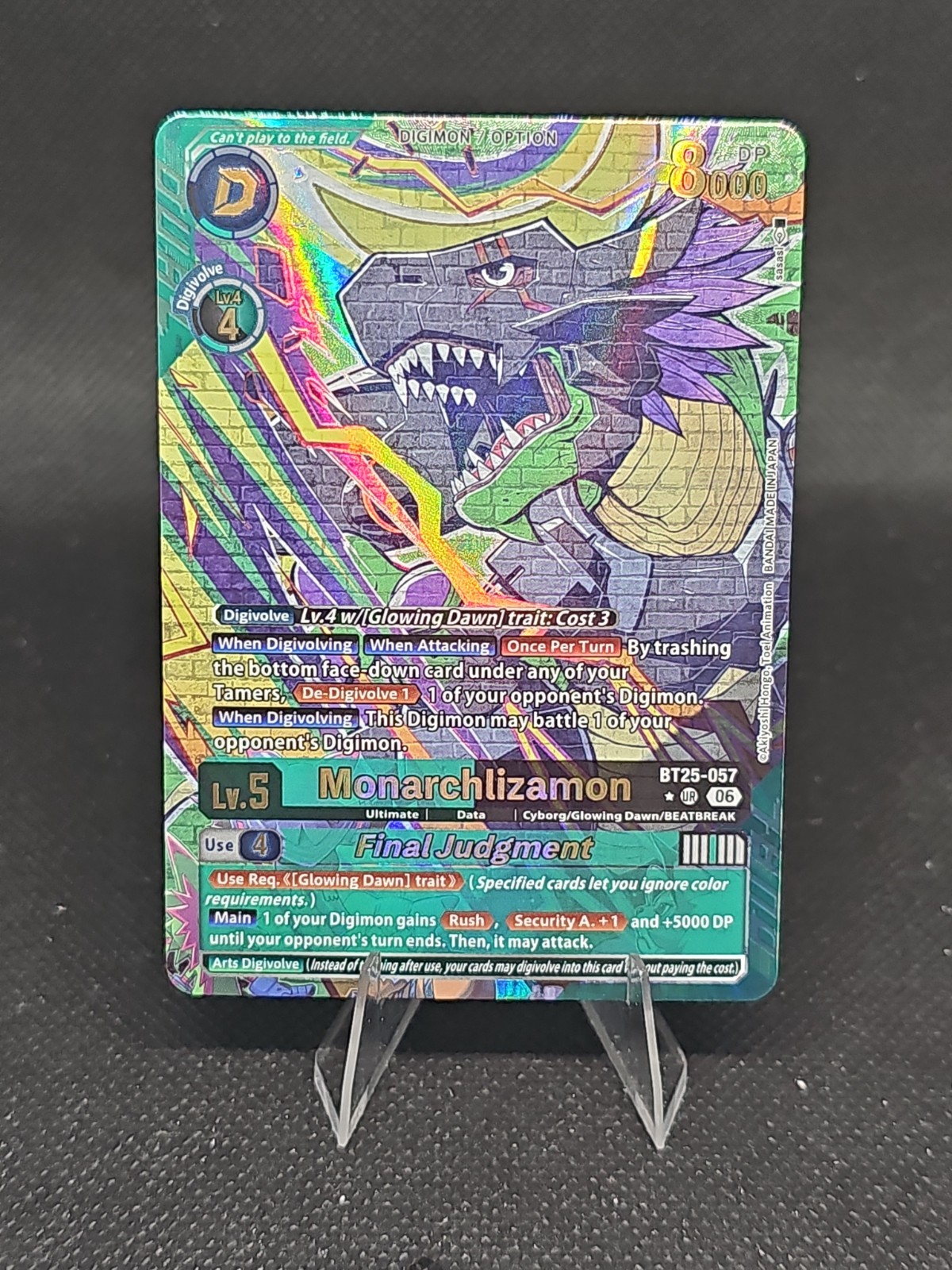 Monarchlizamon Final Judgement (Alternate Art) – Dual Revolution (BT-25)