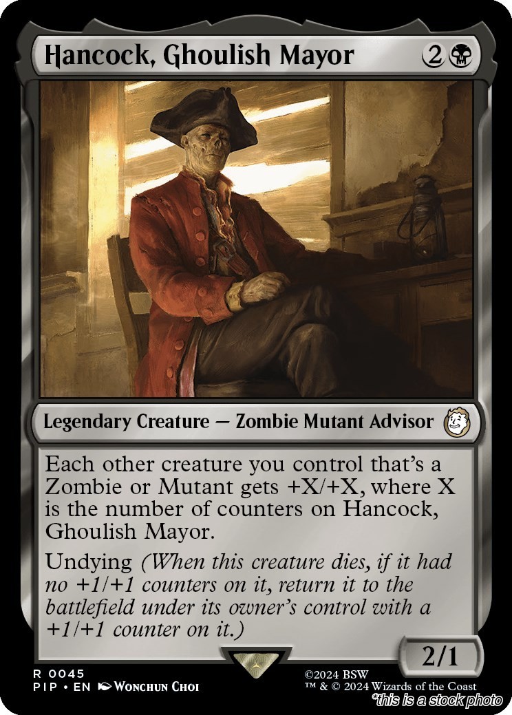 MTG Hancock, Ghoulish Mayor [PIP – 45] LP