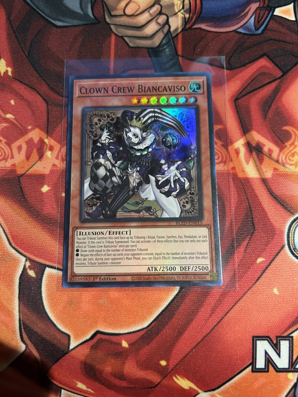 Clown Crew Biancaviso BLZD-EN015 Blazing Dominion 1st Edition