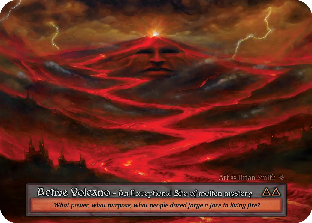 Sorcery Contested Realm – Gothic – Exceptional -Active Volcano NF