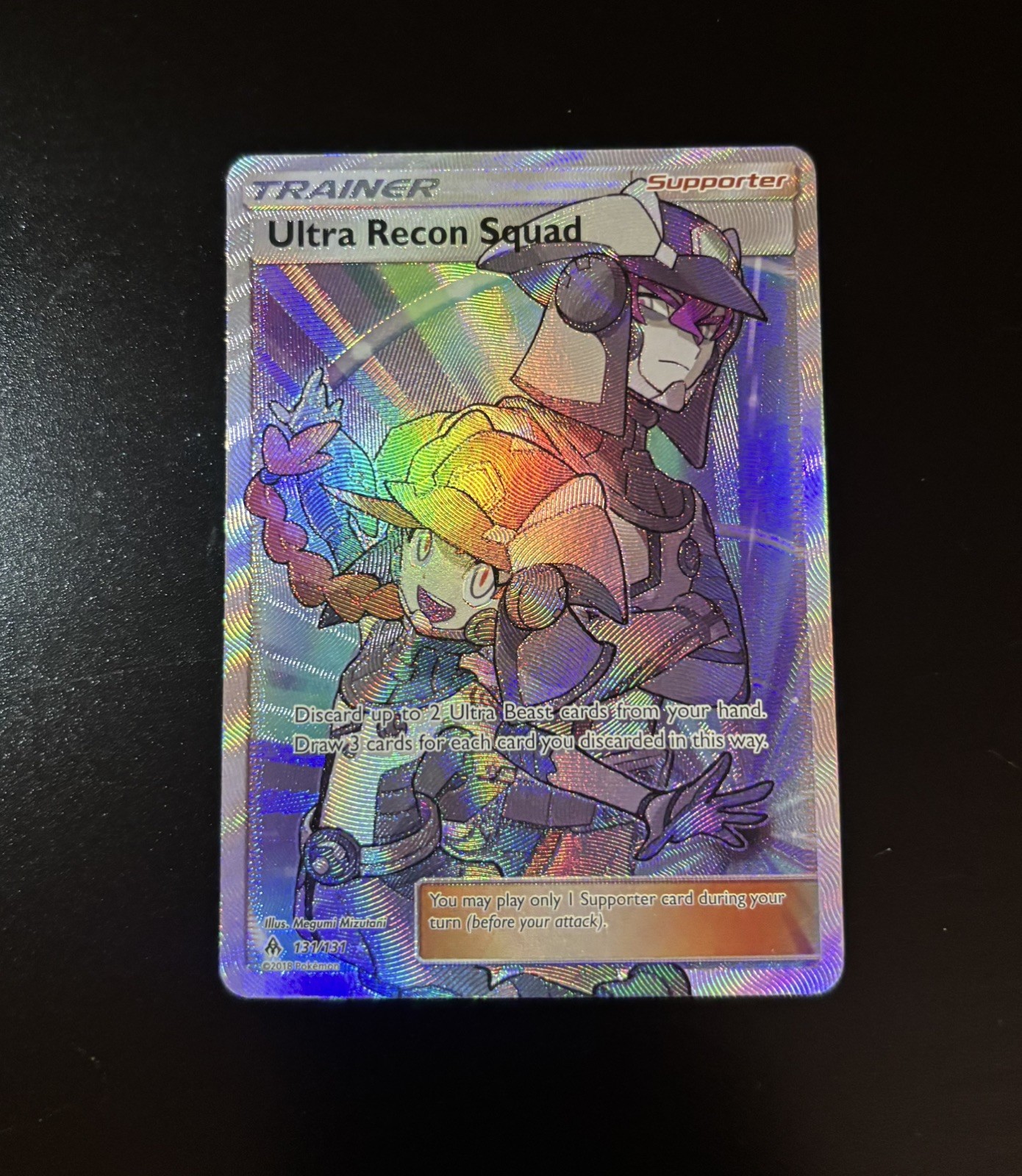 Ultra Recon Squad Ultra Rare Full Art Holo 131/131 SM Forbidden Light – Pokémon