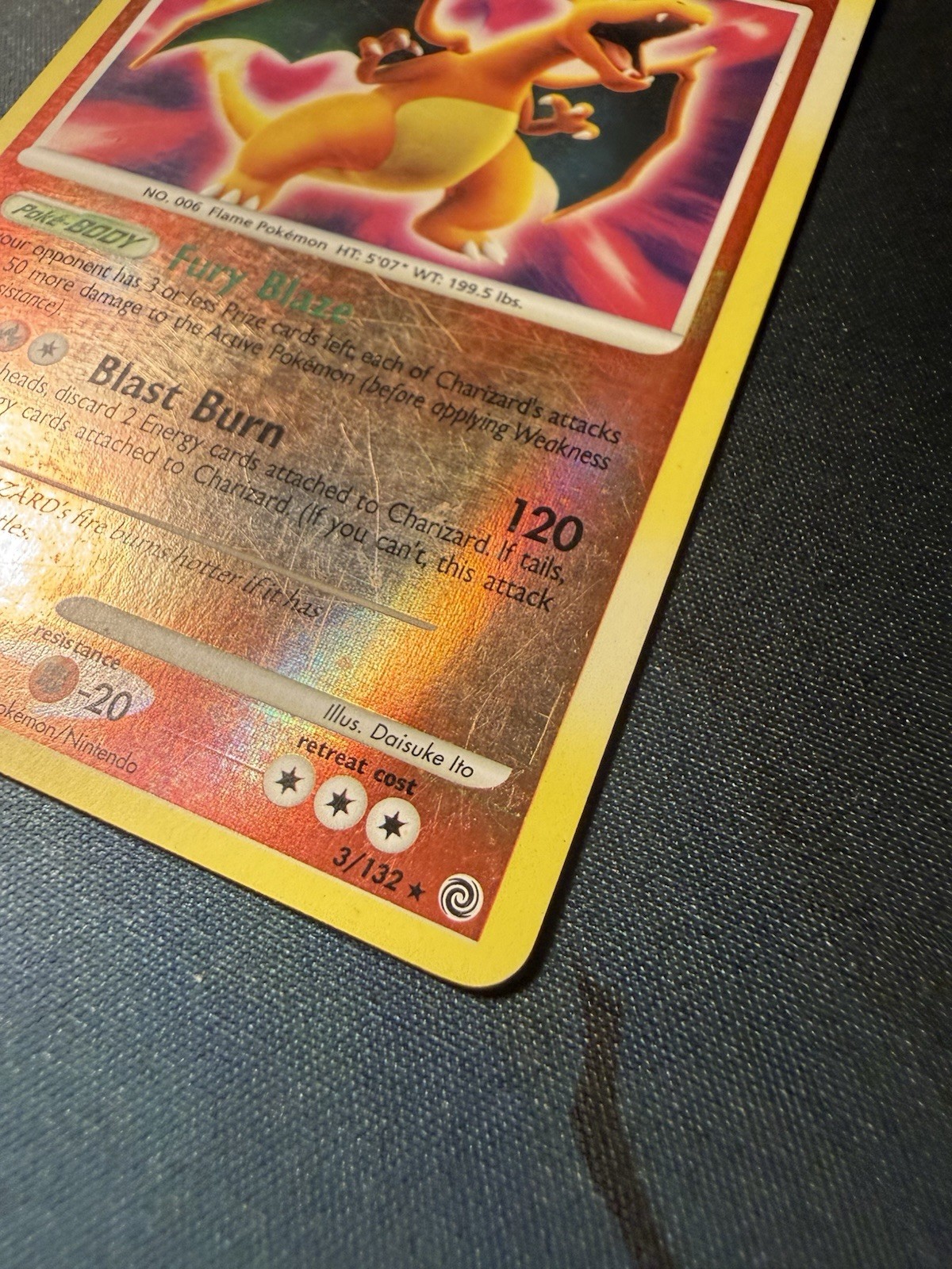 Charizard 3/132 Secret Wonders Reverse Holo