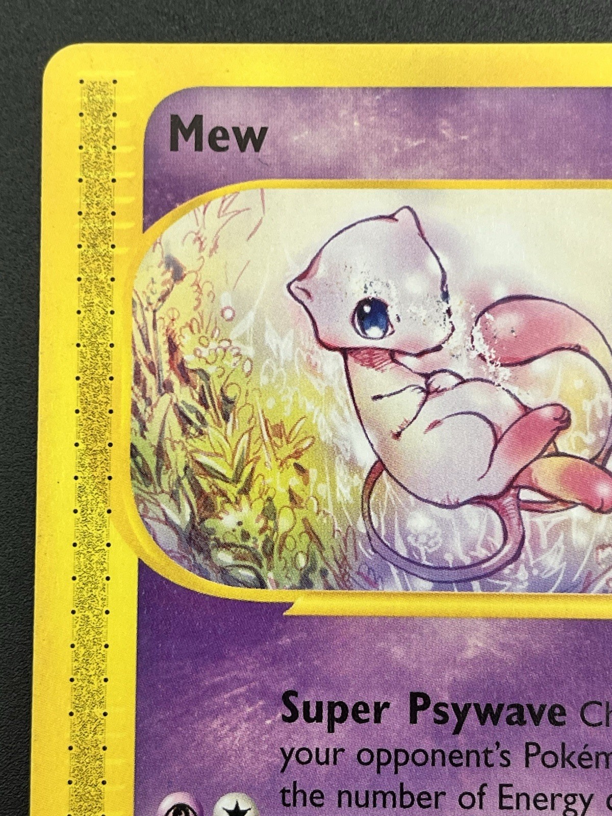 (MP) Mew 55/165 Expedition Base Set 2002 Rare Non-Holo 50 HP EN (Read Des.)