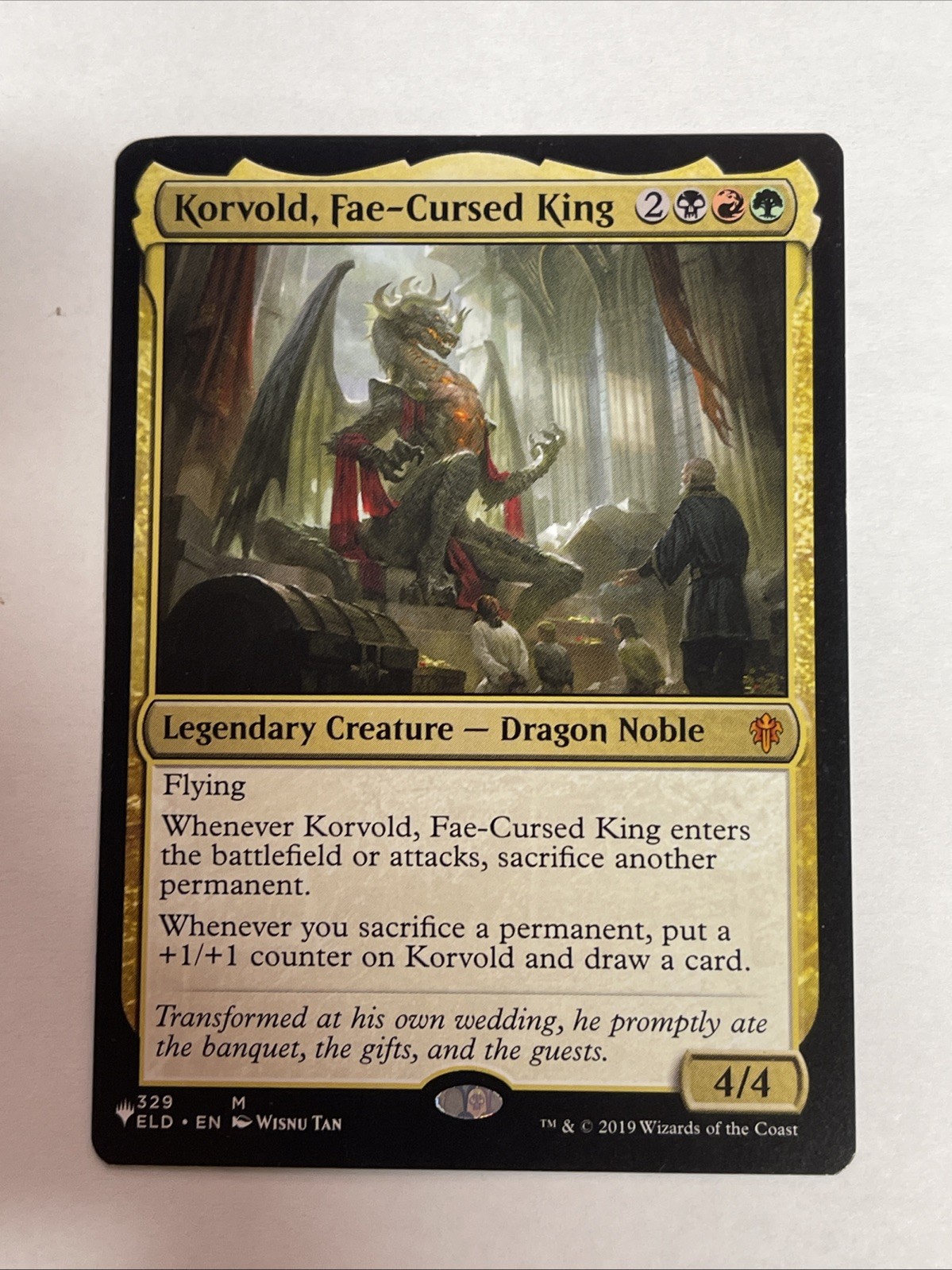 Korvold, Fae-Cursed King The List Reprints #329 Mythic