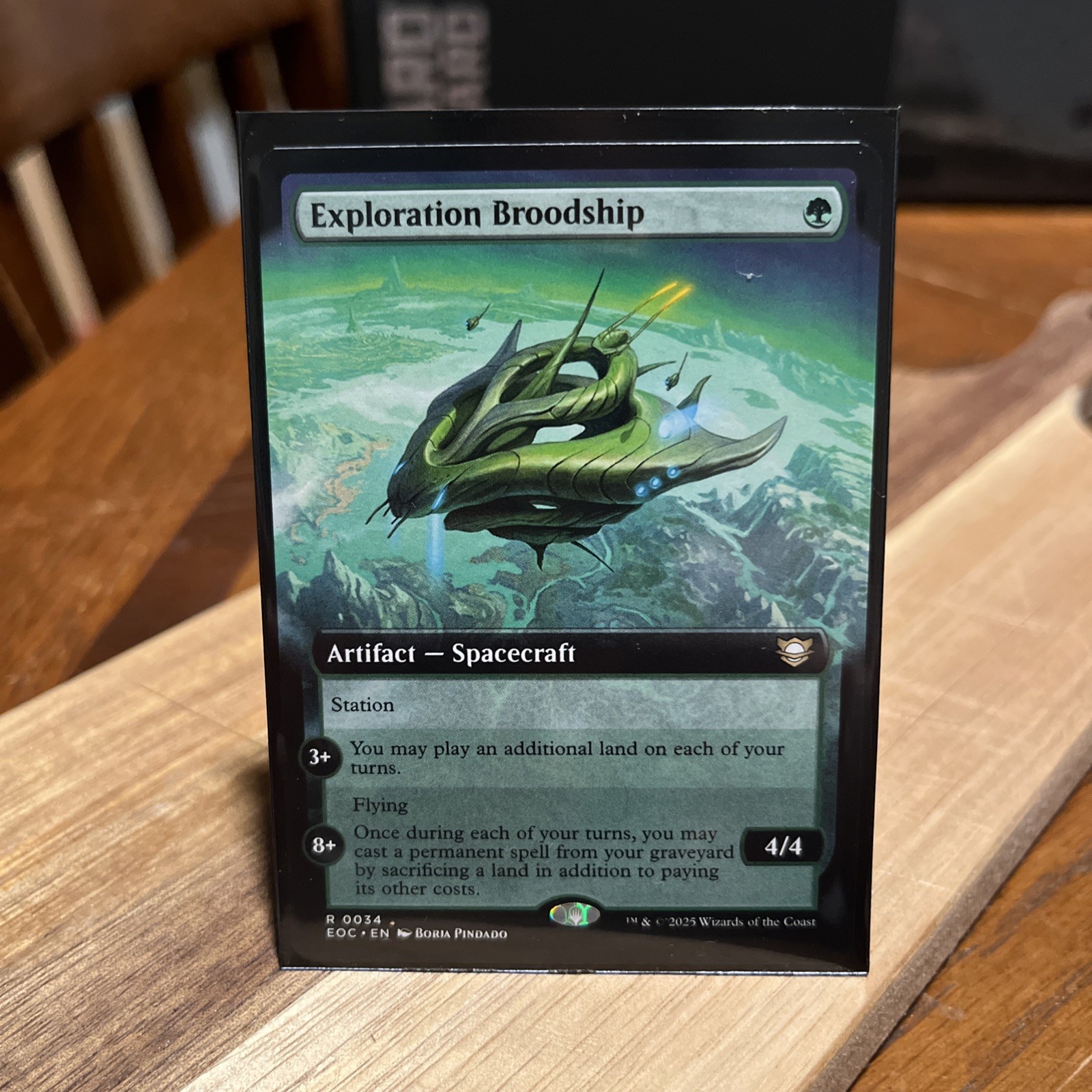 Exploration Broodship (Extended Art) Commander: Edge of Eternities Regular