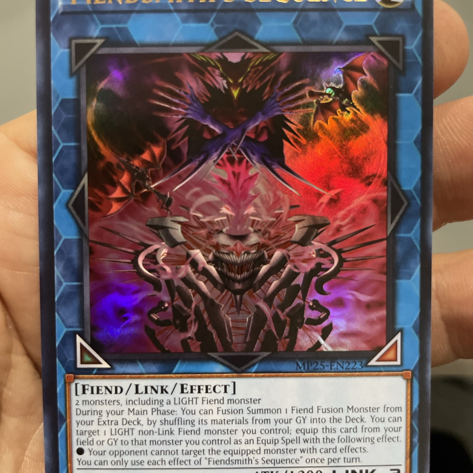 Fiendsmith’s Sequence MP25-EN223 ULTRA RARE NM FREE SHIPPING! +Bonus Cards!