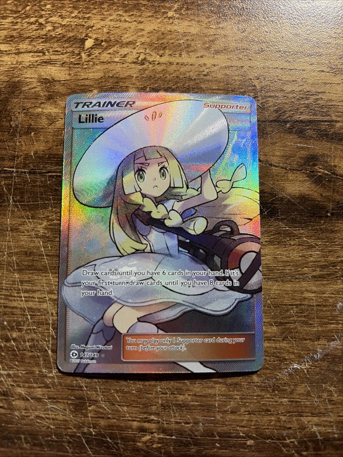 Lillie (Full Art) 147/149 SM Base Set Holo