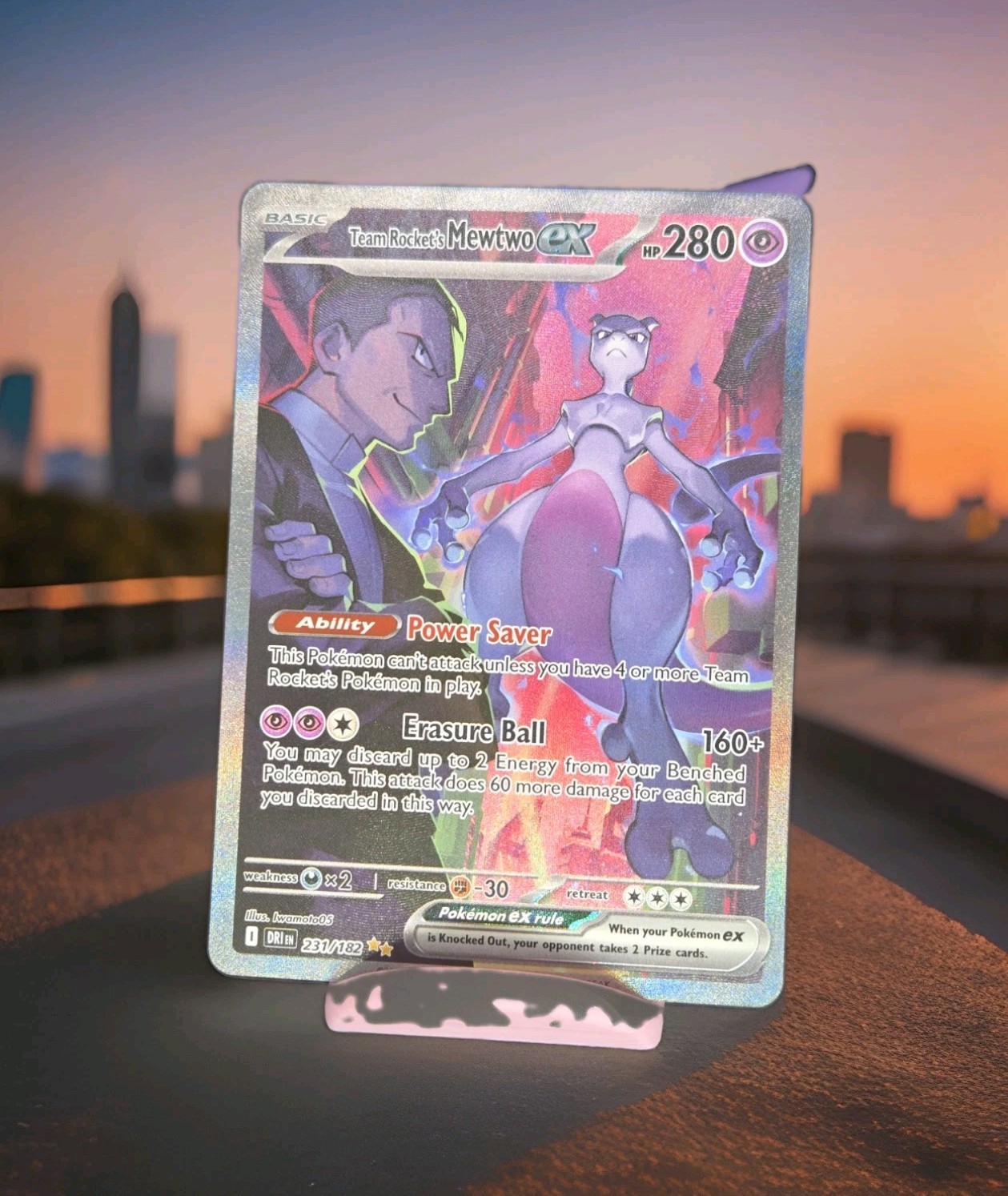 Team Rocket’s Mewtwo ex SIR Destined Rivals #231/182