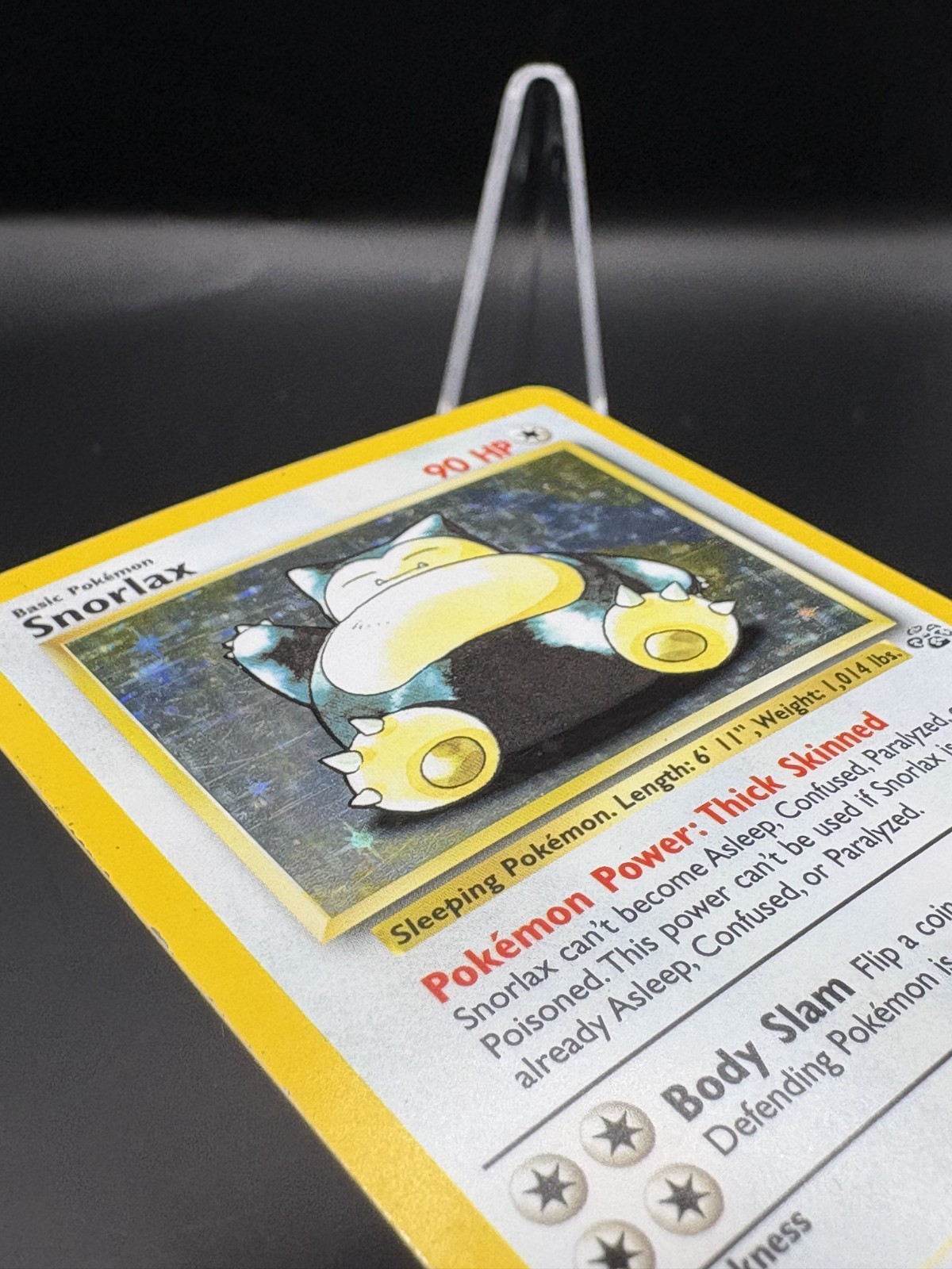 Pokémon TCG Snorlax Jungle 11/64 Holo Unlimited Holo Rare LP