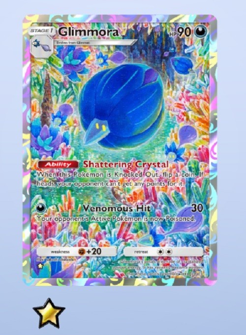 Pokemon TCG Pocket DIGITAL CARD – Glimmora – PARADOX DRIVE – English