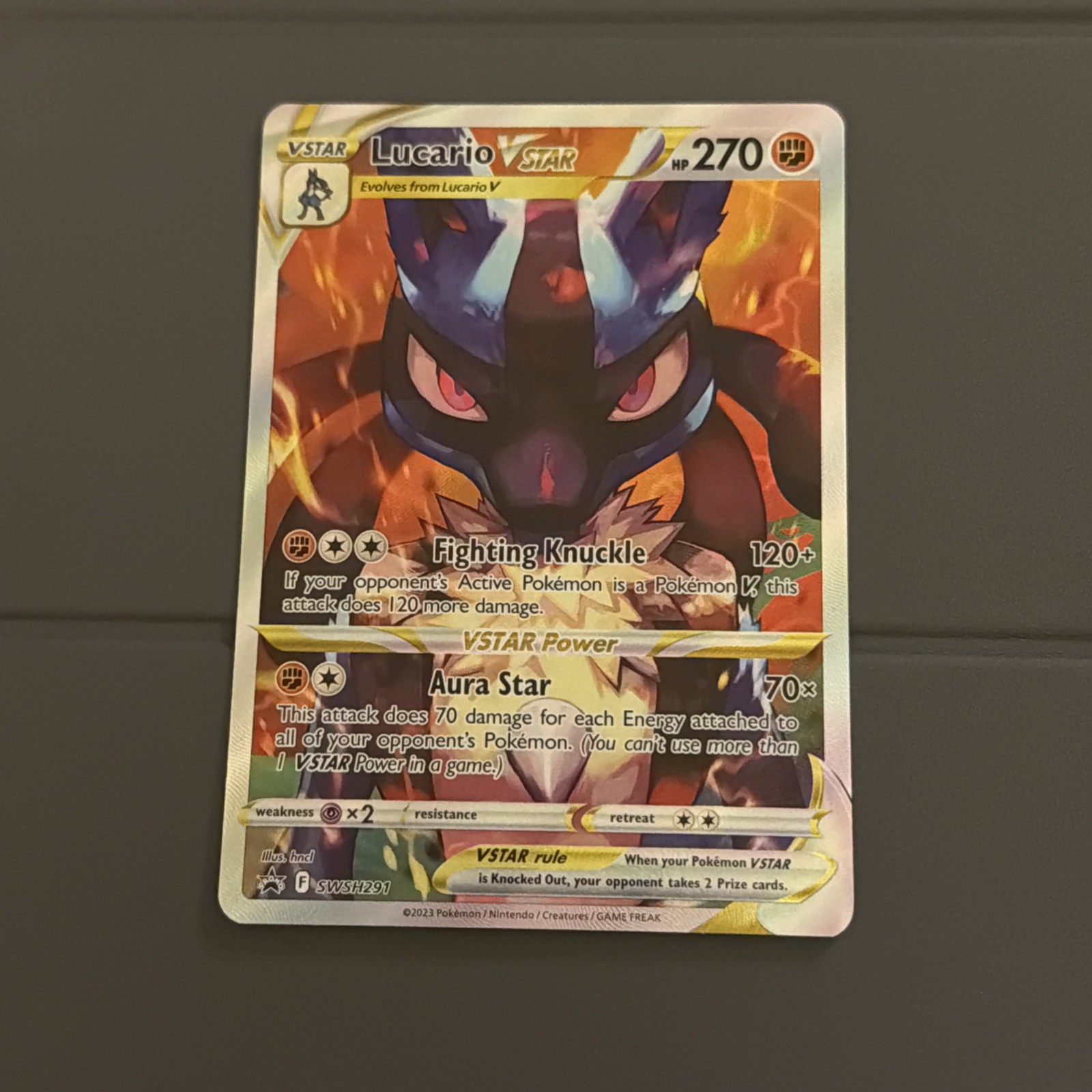 Lucario VSTAR – Holo SWSH: Sword & Shield Promo Cards SWSH291 NM