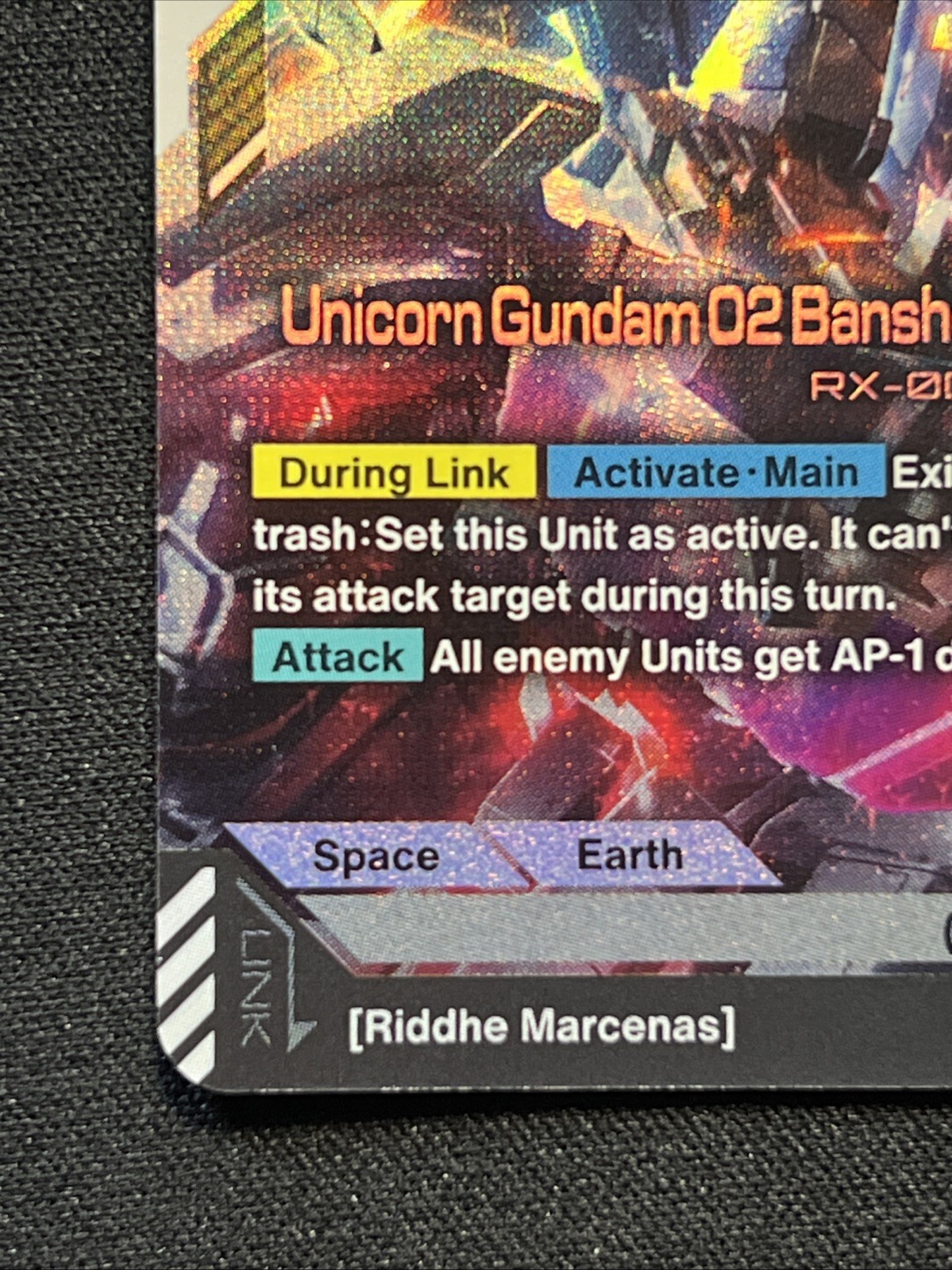 Unicorn Gundam 02 Banshee Norn (Destroy Mode) GD04-065 LR NM Gundam Card Game