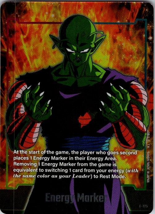 ENERGY MARKER (E-125) E-125 NONE DRAGON BALL SUPER HOLO NM DBSFW_EM][