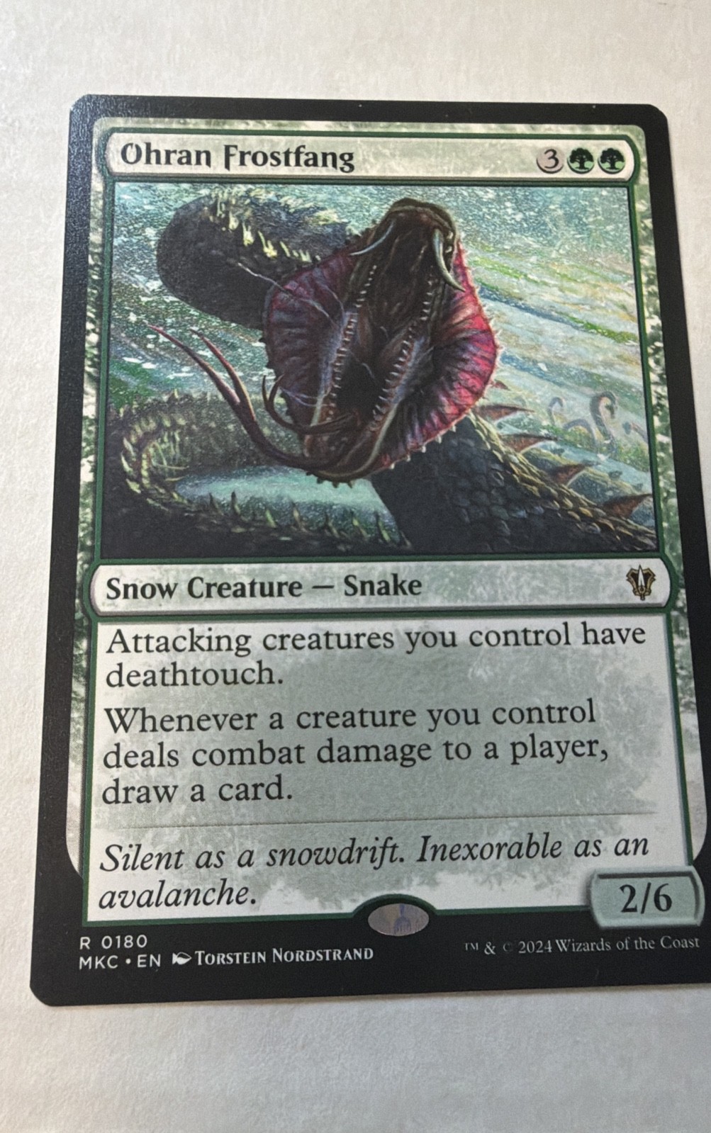 Ohran Frostfang Commander: Murders at Karlov Manor Regular