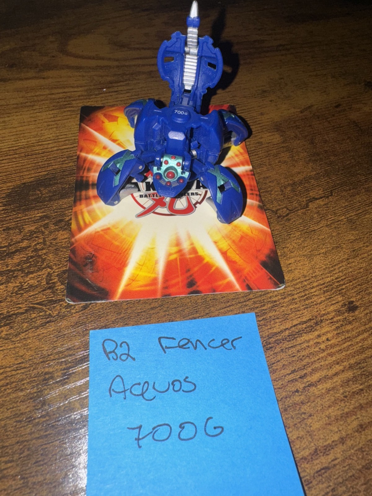 Bakugan – Fencer – Aquos 700G