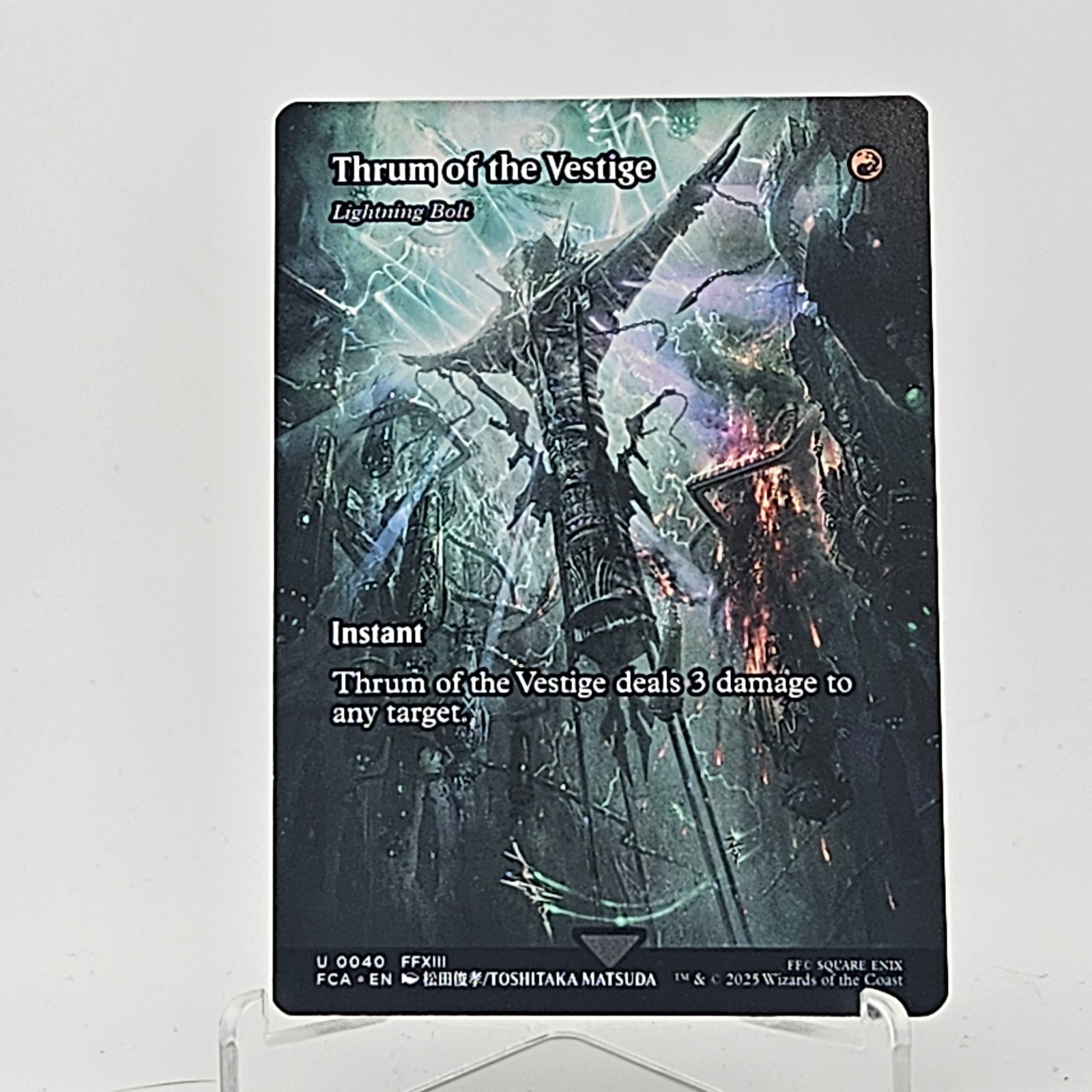 Magic The Gathering Thrum of the Vestige Showcase 0040 FCA Non-Foil