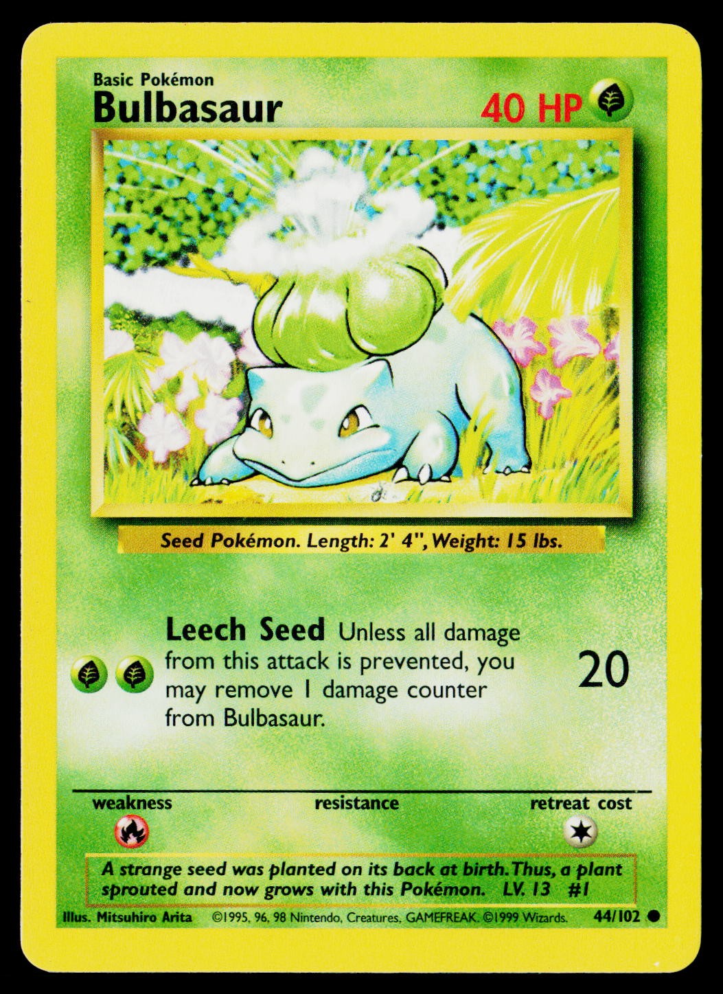 First Partner Pack #044/102 Bulbasaur