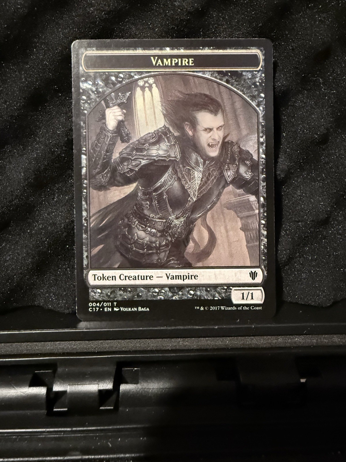 Vampire Zombie Double-sided Token Commander 2017 Regular